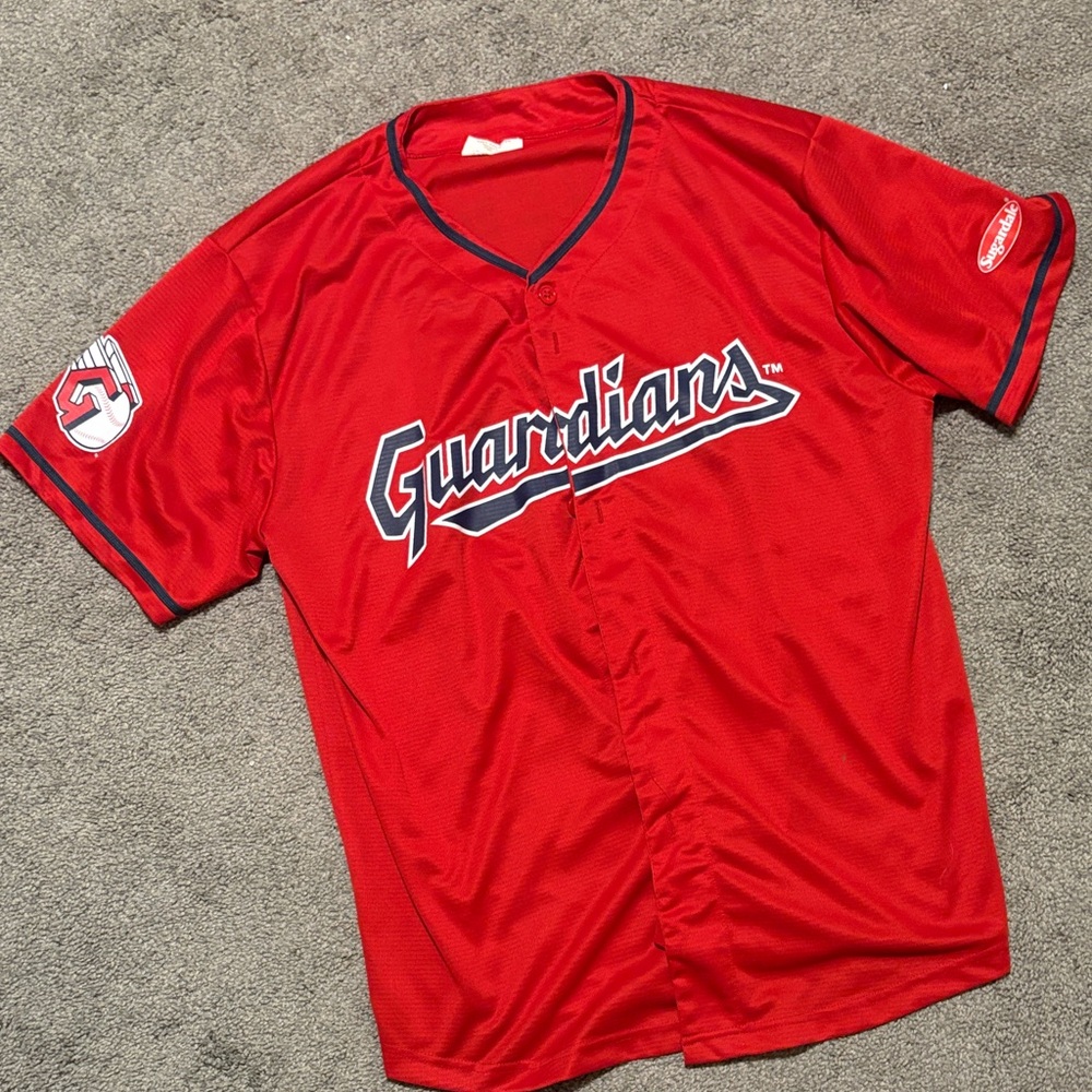 Red Guardians Baseball Jersey #24 McKenzie